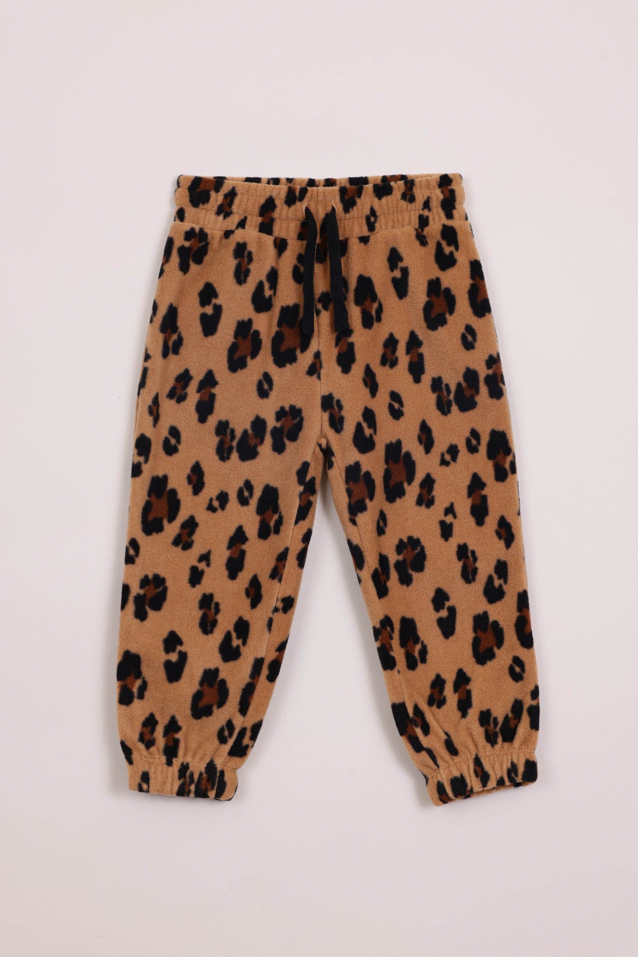 FOX תינוקות בנות פליזים מכנסי פליז עם הדפס מנומר מכנסי פליז עם הדפס מנומר