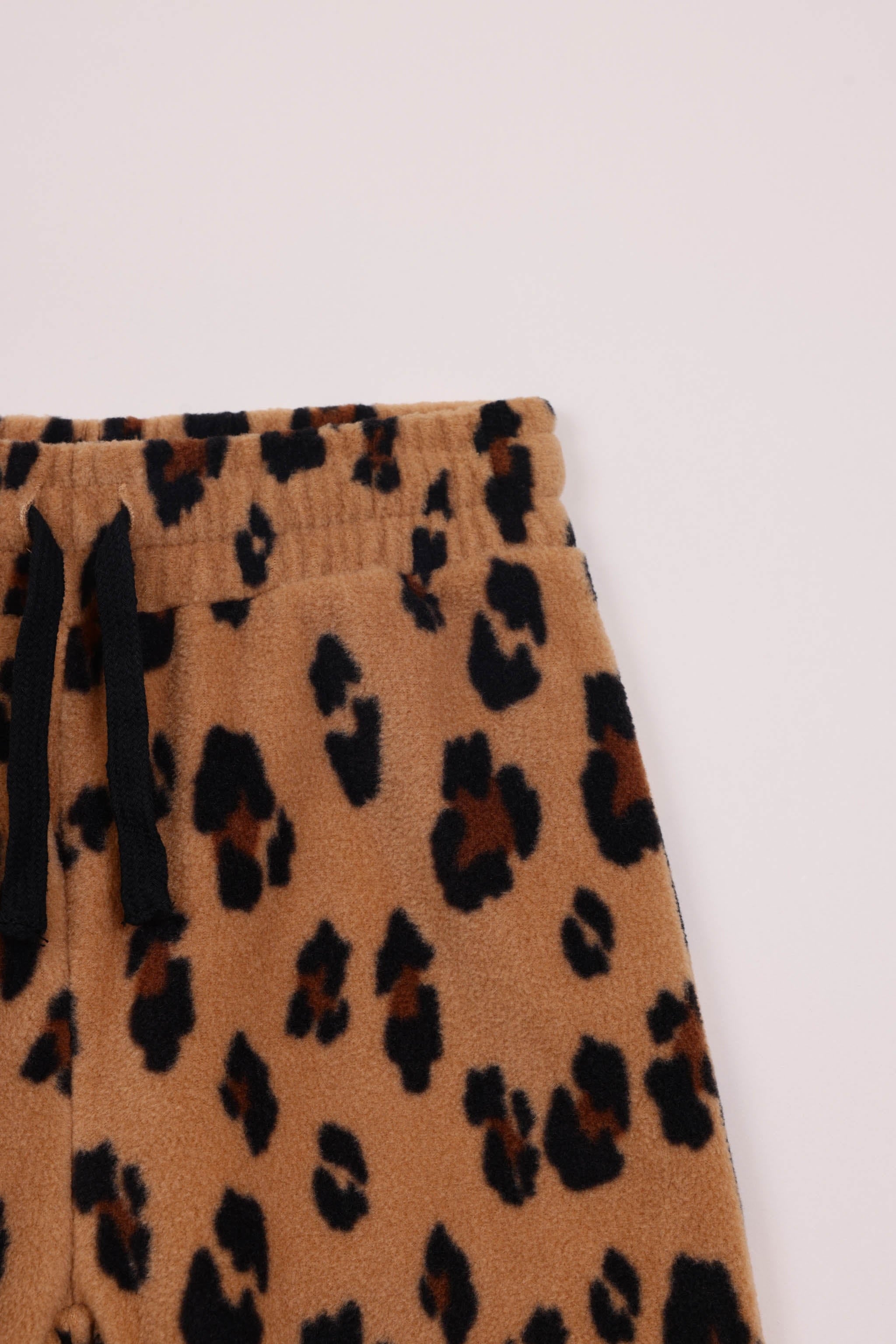 FOX תינוקות בנות פליזים מכנסי פליז עם הדפס מנומר מכנסי פליז עם הדפס מנומר