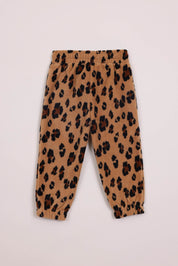 FOX תינוקות בנות פליזים מכנסי פליז עם הדפס מנומר מכנסי פליז עם הדפס מנומר