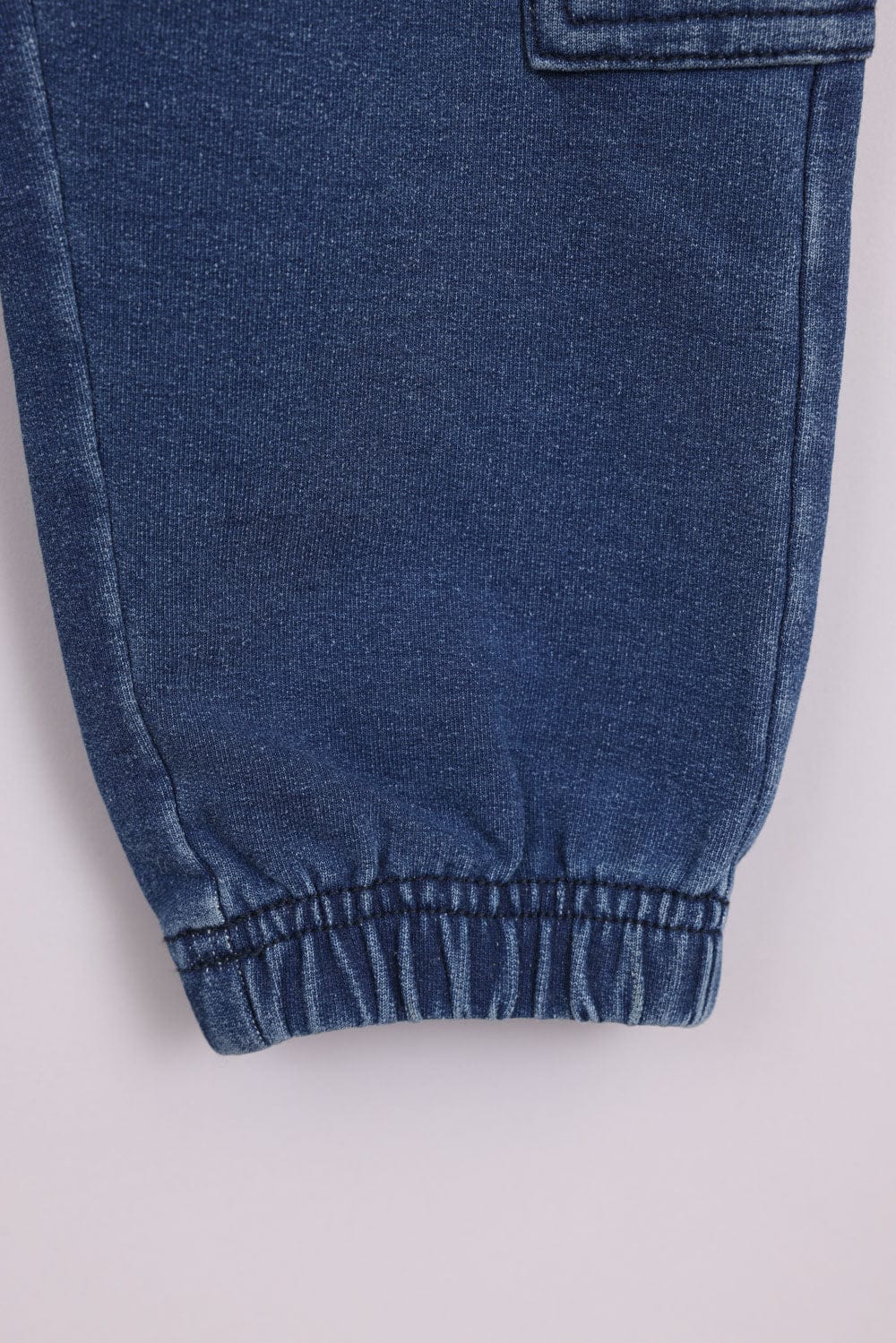 FOX תינוקות בנים מכנסיים מכנסי פוטר דמוי ג'ינס מכנסי פוטר דמוי ג'ינס