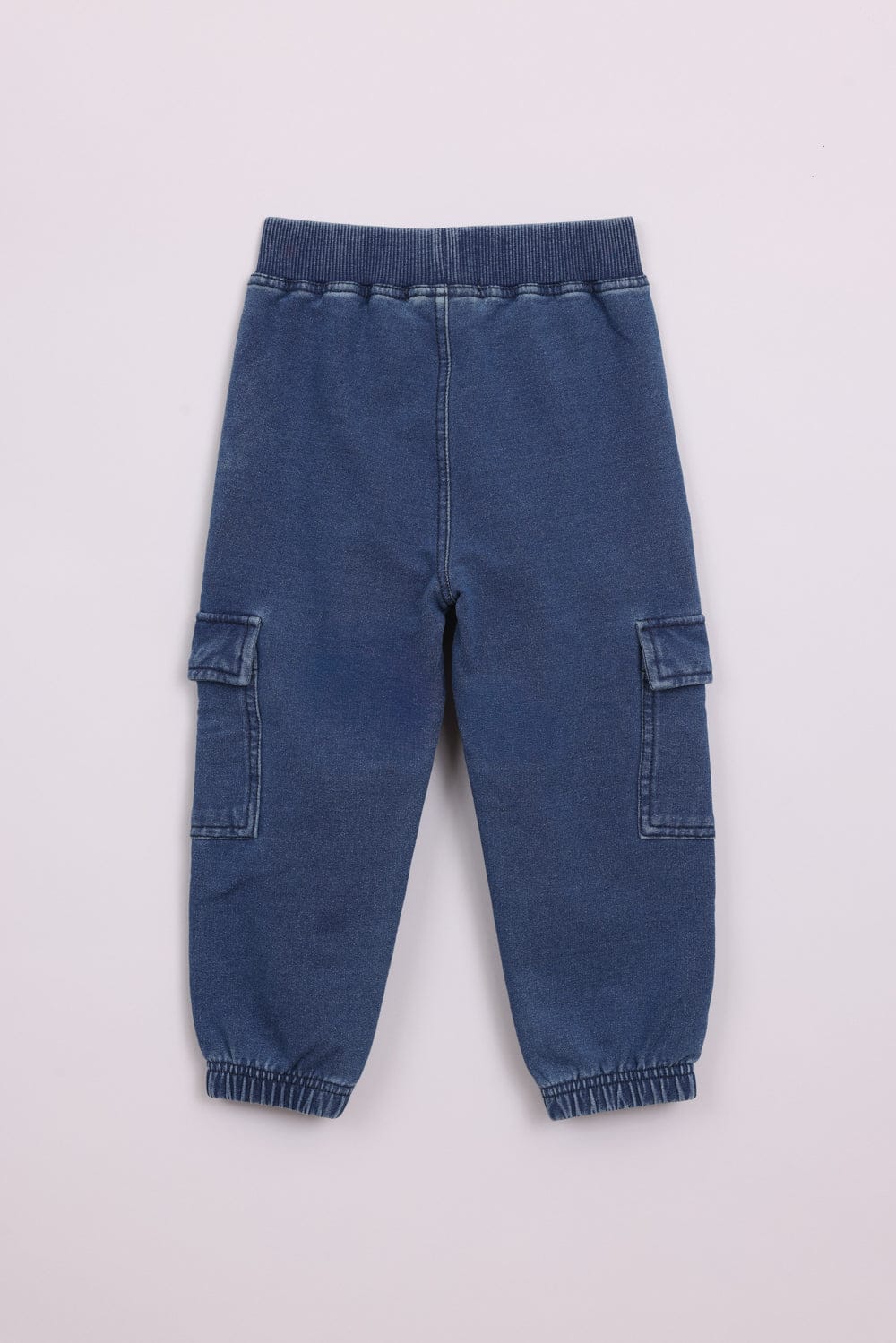 FOX תינוקות בנים מכנסיים מכנסי פוטר דמוי ג'ינס מכנסי פוטר דמוי ג'ינס