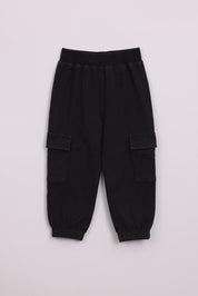 FOX תינוקות בנים מכנסיים מכנסי פוטר דמוי ג'ינס מכנסי פוטר דמוי ג'ינס