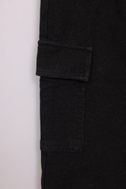 FOX תינוקות בנים מכנסיים מכנסי פוטר דמוי ג'ינס מכנסי פוטר דמוי ג'ינס