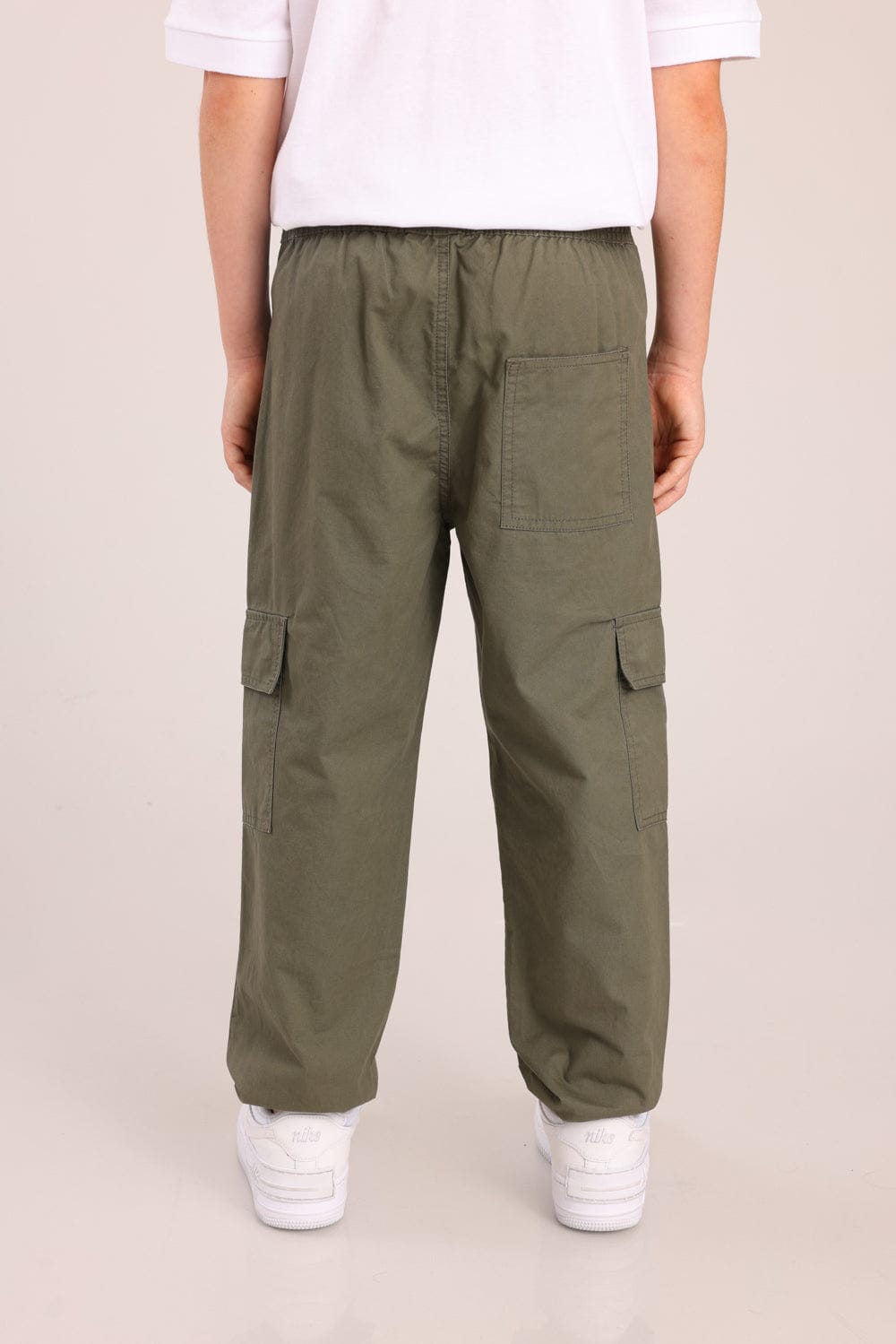 FOX בנים מכנסיים ארוכים מכנסי אריג ארוכים מכנסי אריג ארוכים