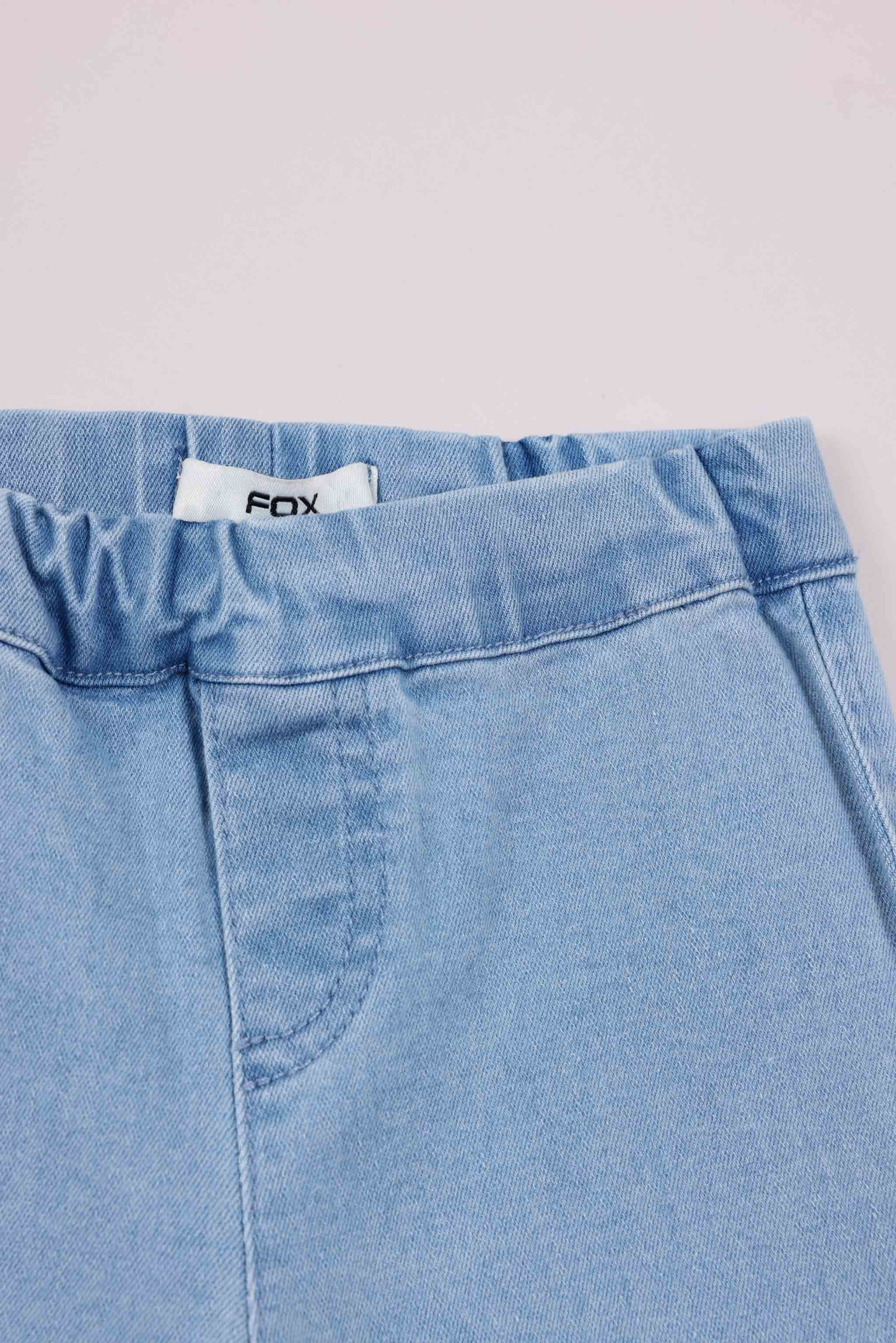 FOX תינוקות בנות מכנסיים מכנסי גינס מכנסי גינס
