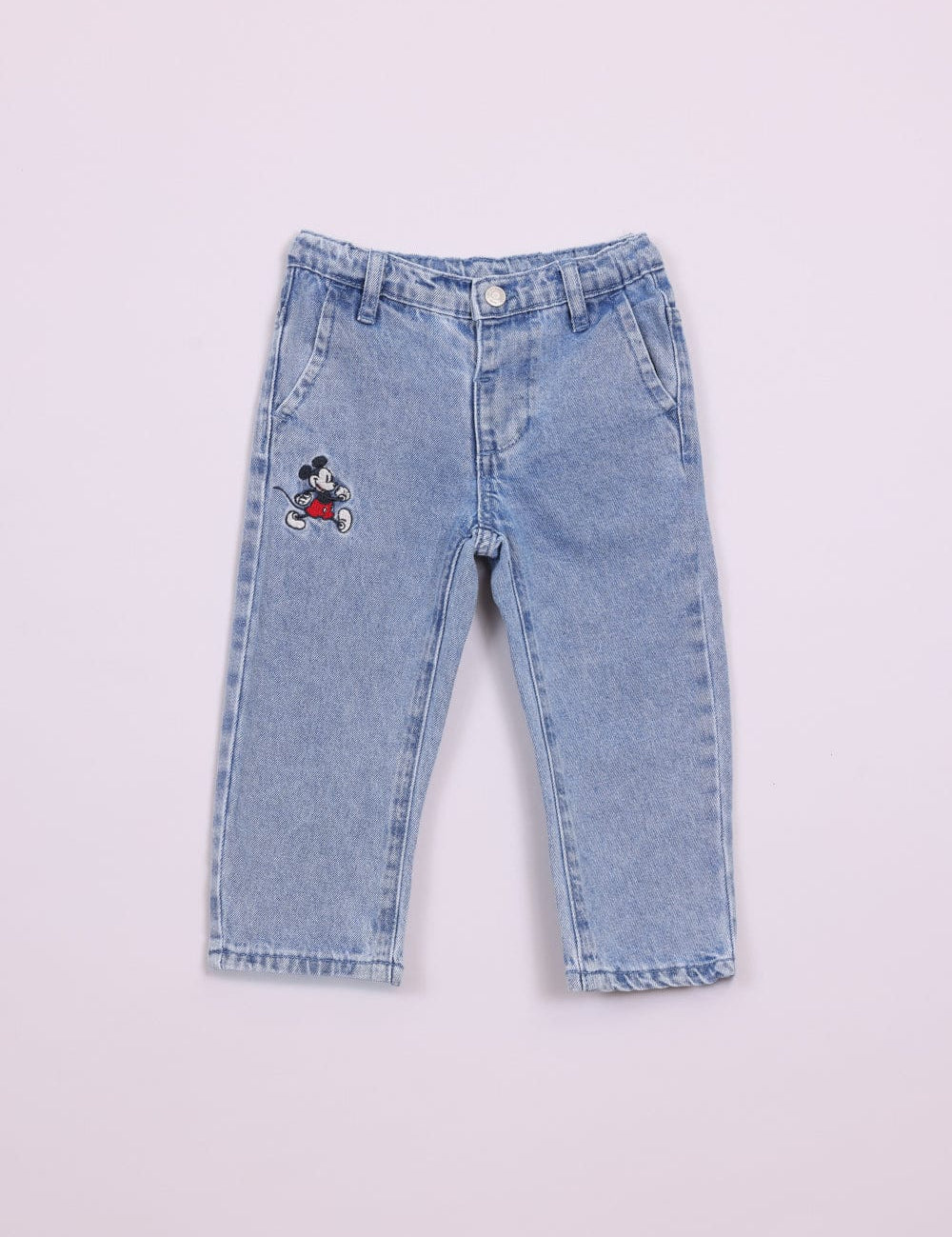 FOX תינוקות בנים מכנסיים מכנסי ג'ינס ממותגים מיקי מאוס דיסני מכנסי ג'ינס ממותגים מיקי מאוס דיסני
