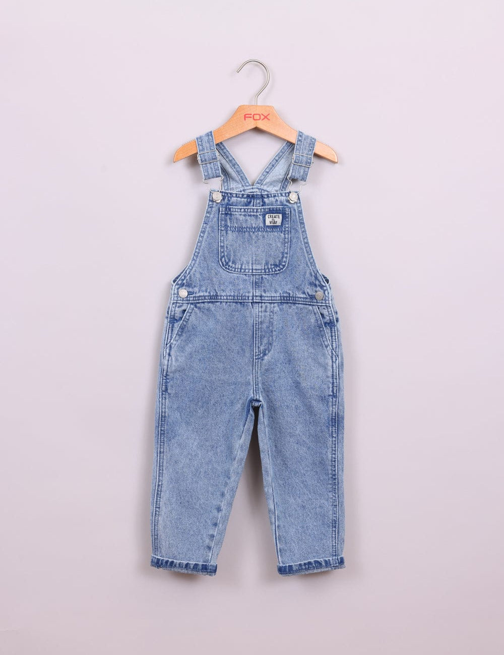 FOX תינוקות בנים אחר אוברול ג'ינס אוברול ג'ינס