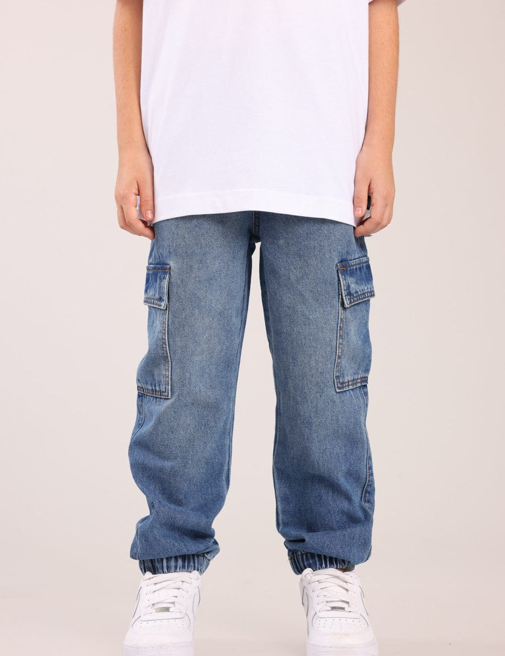 FOX בנים מכנסיים מכנסי ג'ינס מכנסי ג'ינס