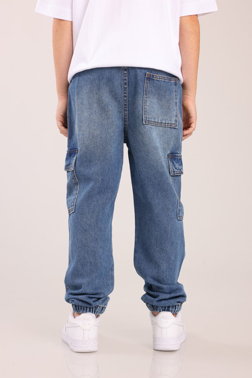 FOX בנים מכנסיים מכנסי ג'ינס מכנסי ג'ינס