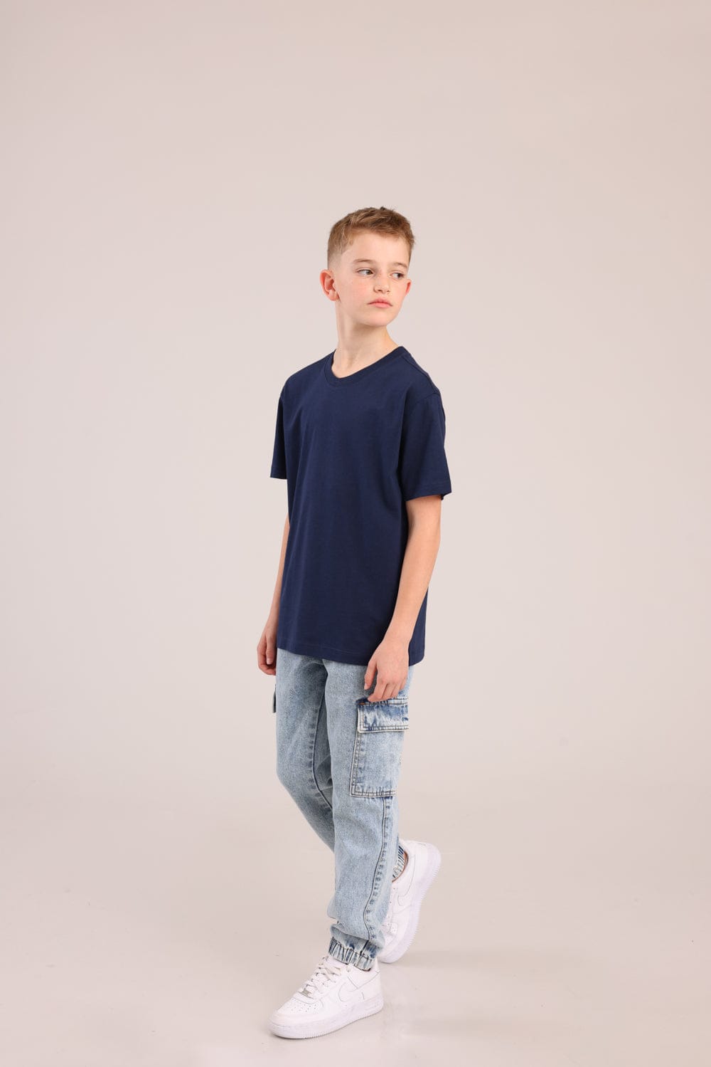 FOX בנים מכנסיים ארוכים מכנסי ג'ינס מכנסי ג'ינס