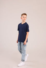 FOX בנים מכנסיים ארוכים מכנסי ג'ינס מכנסי ג'ינס