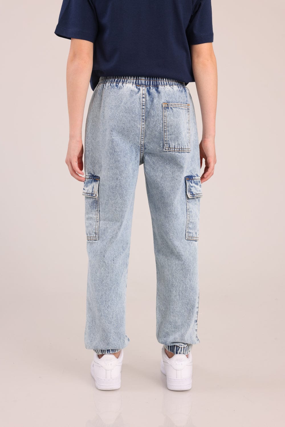 FOX בנים מכנסיים ארוכים מכנסי ג'ינס מכנסי ג'ינס