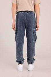 FOX בנים מכנסיים ארוכים מכנסי ג'ינס מכנסי ג'ינס