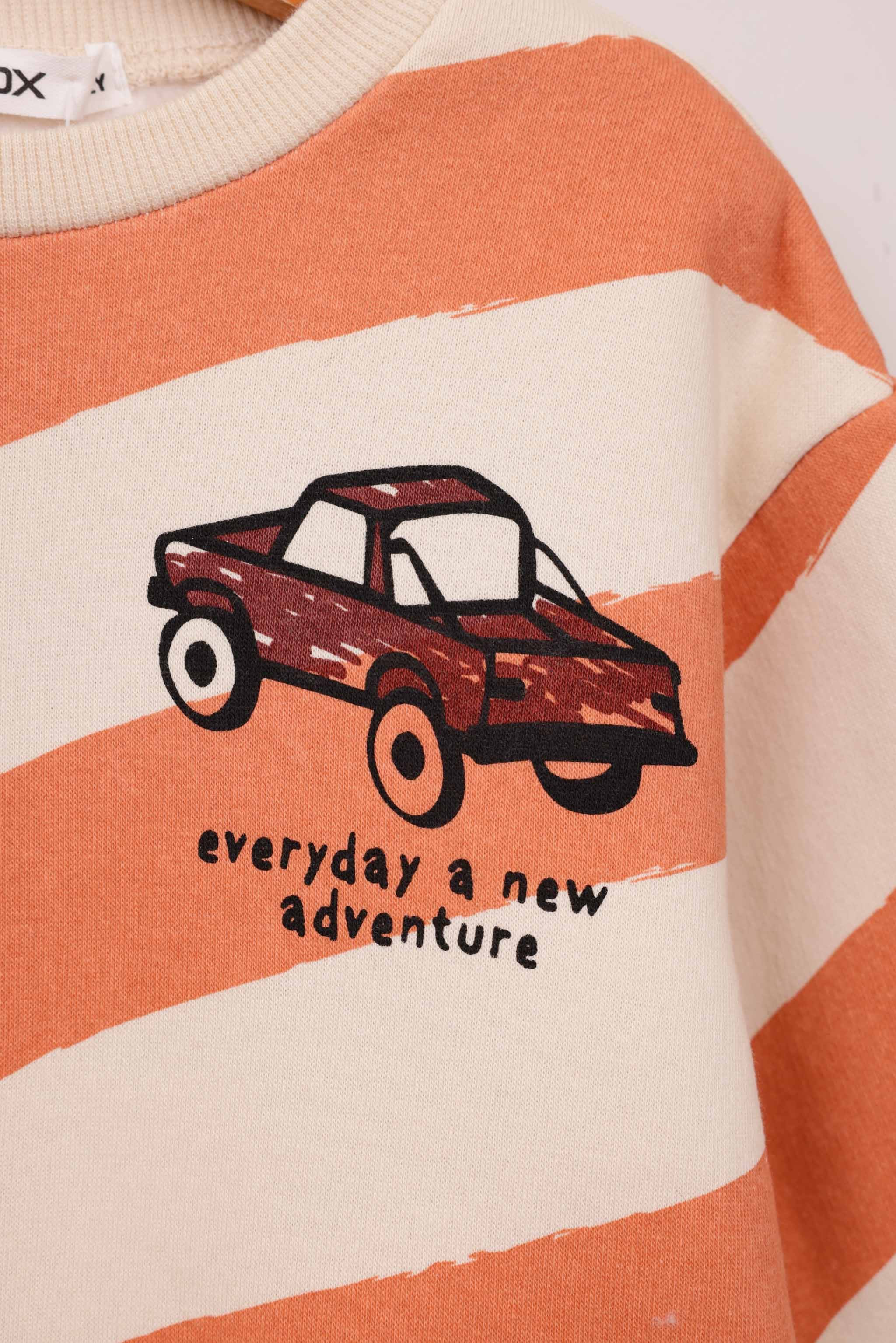 FOX תינוקות בנים פוטרים פוטר עם הדפס פוטר עם הדפס