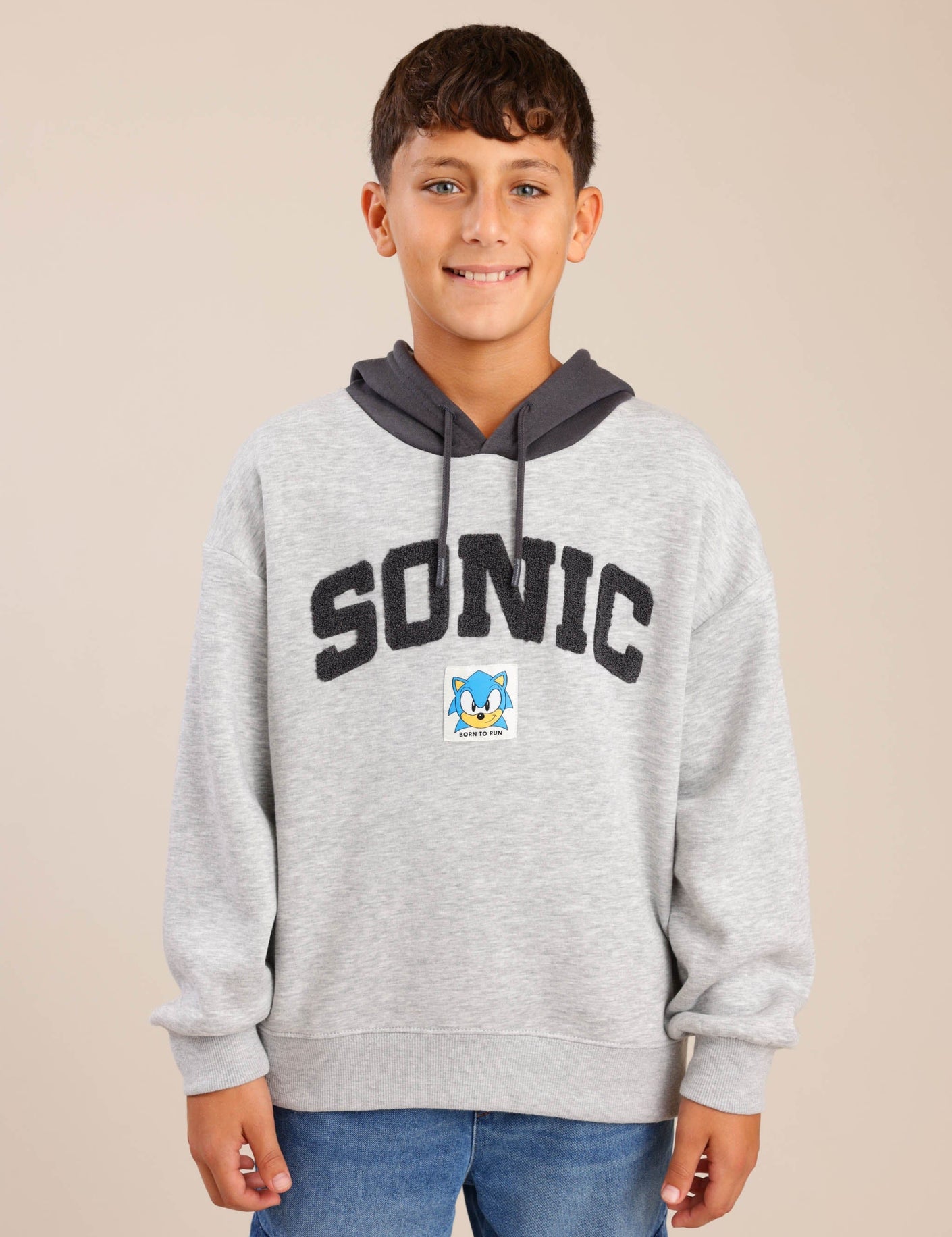 FOX בנים פוטרים פוטר קפוצ'ון ממותג סוניק פוטר קפוצ'ון ממותג סוניק