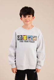 FOX בנים פוטרים פוטר ממותג מארוול פוטר ממותג מארוול