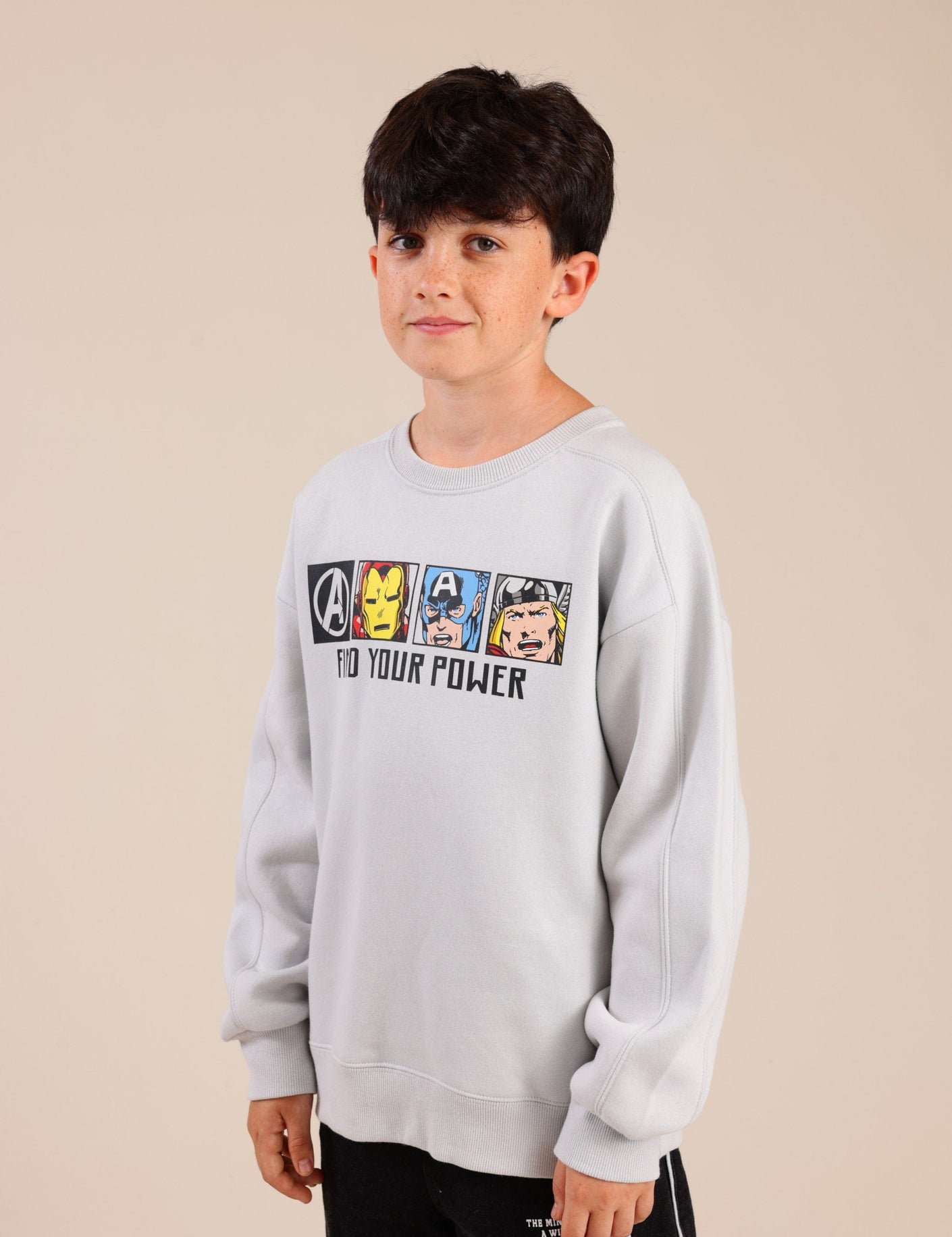 FOX בנים פוטרים פוטר ממותג מארוול פוטר ממותג מארוול