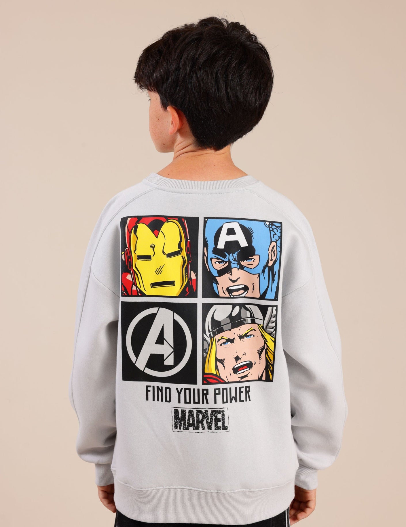 FOX בנים פוטרים פוטר ממותג מארוול פוטר ממותג מארוול