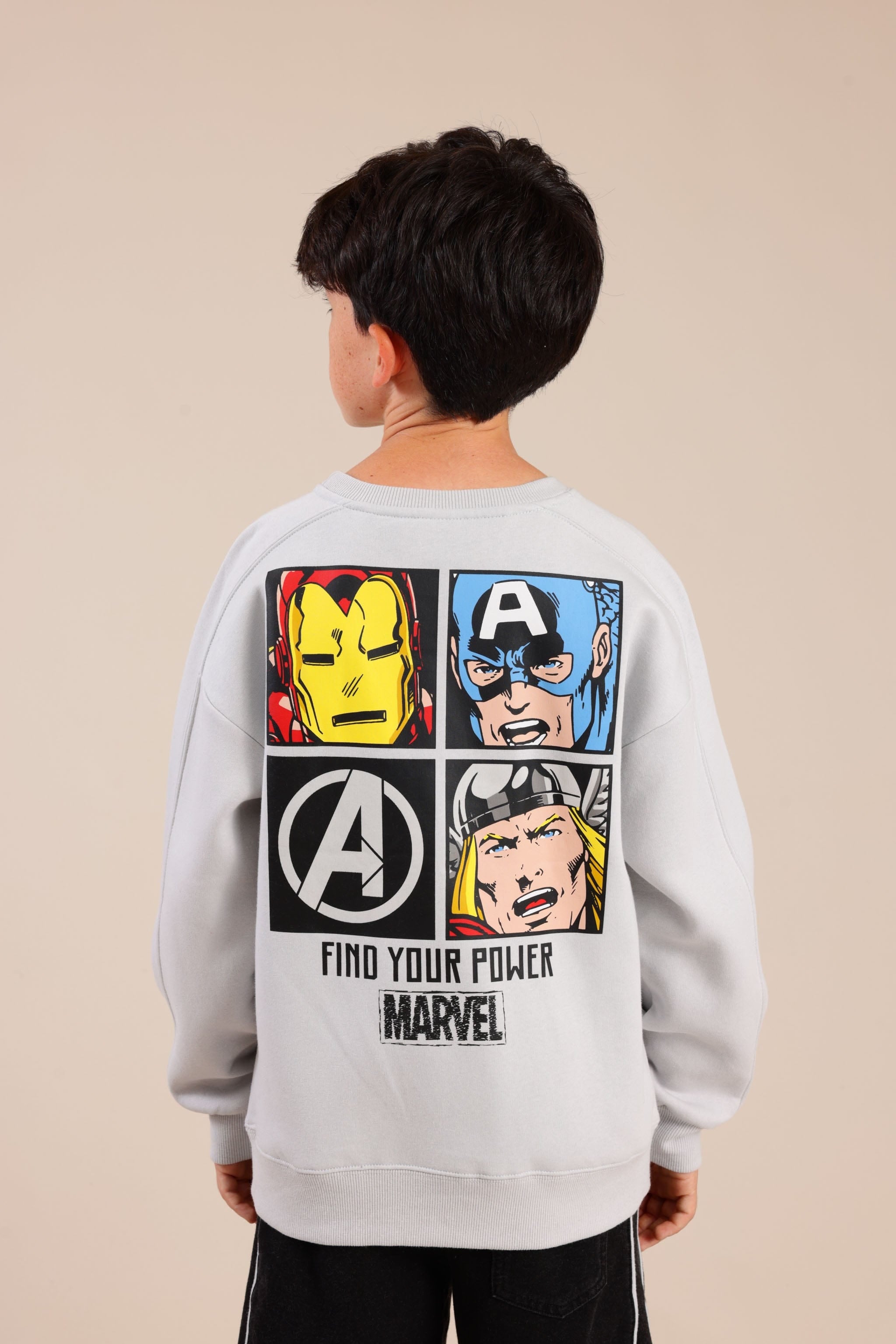 FOX בנים פוטרים פוטר ממותג מארוול פוטר ממותג מארוול