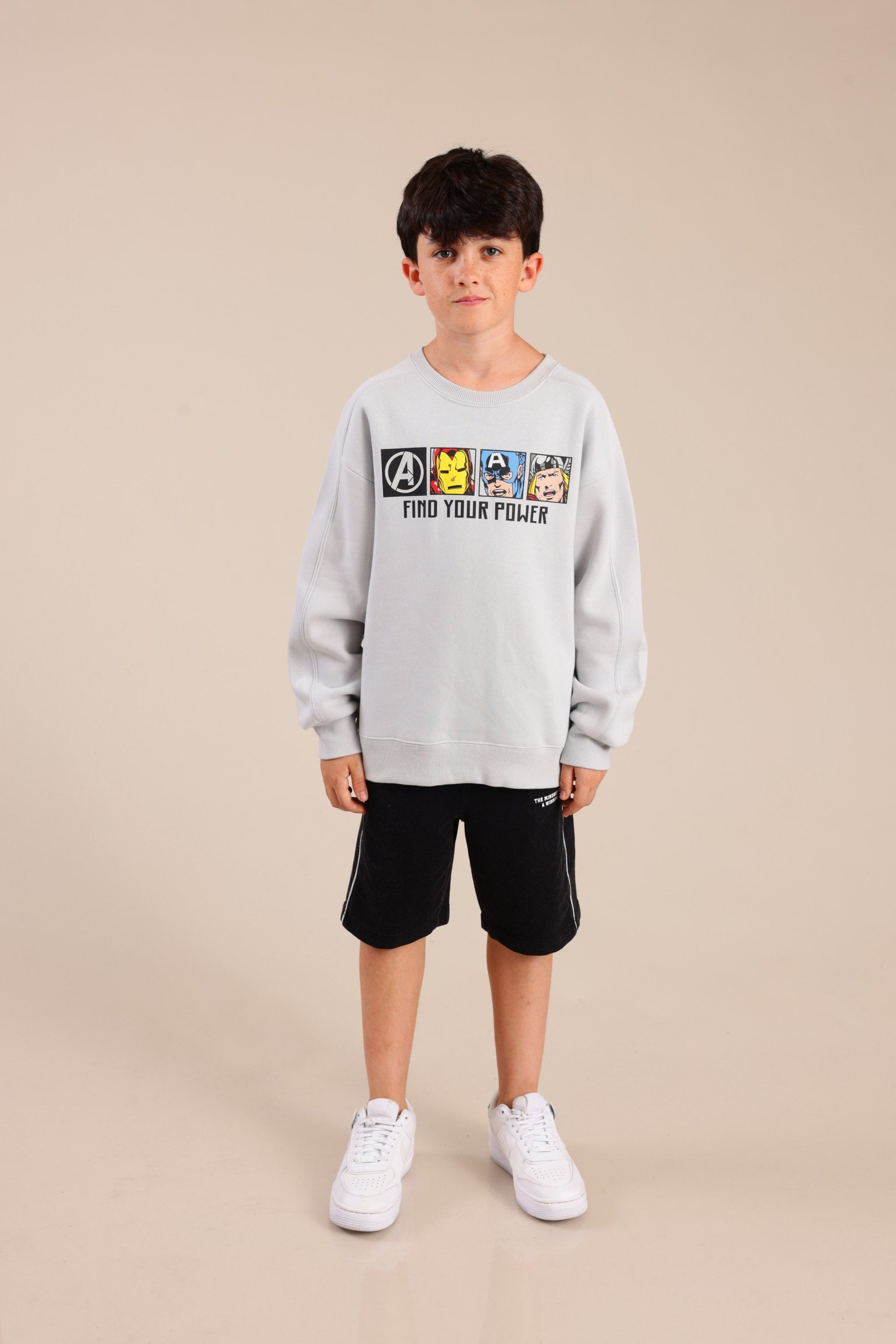 FOX בנים פוטרים פוטר ממותג מארוול פוטר ממותג מארוול