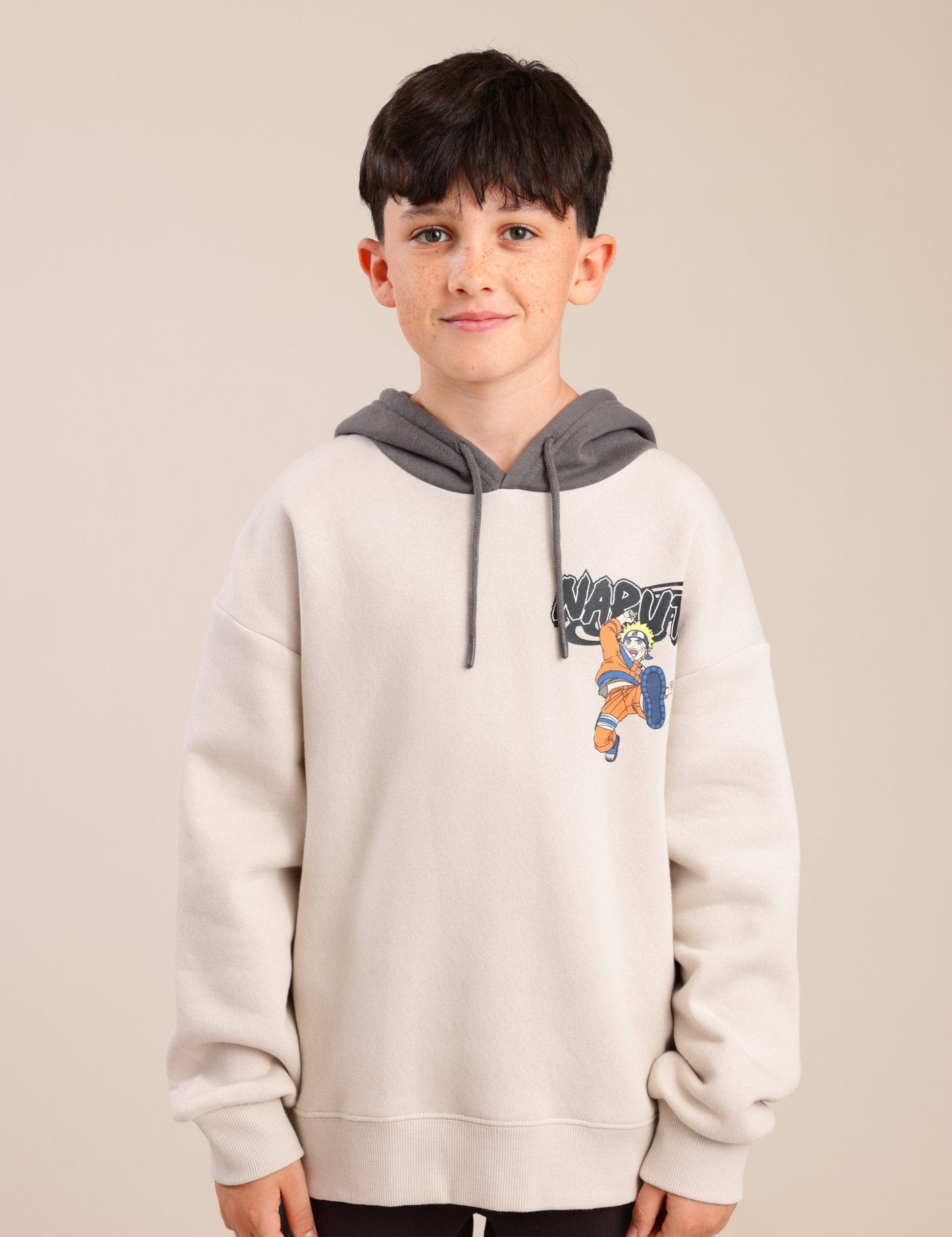 FOX בנים פוטרים פוטר קפוצ'ון ממותג נארוטו פוטר קפוצ'ון ממותג נארוטו