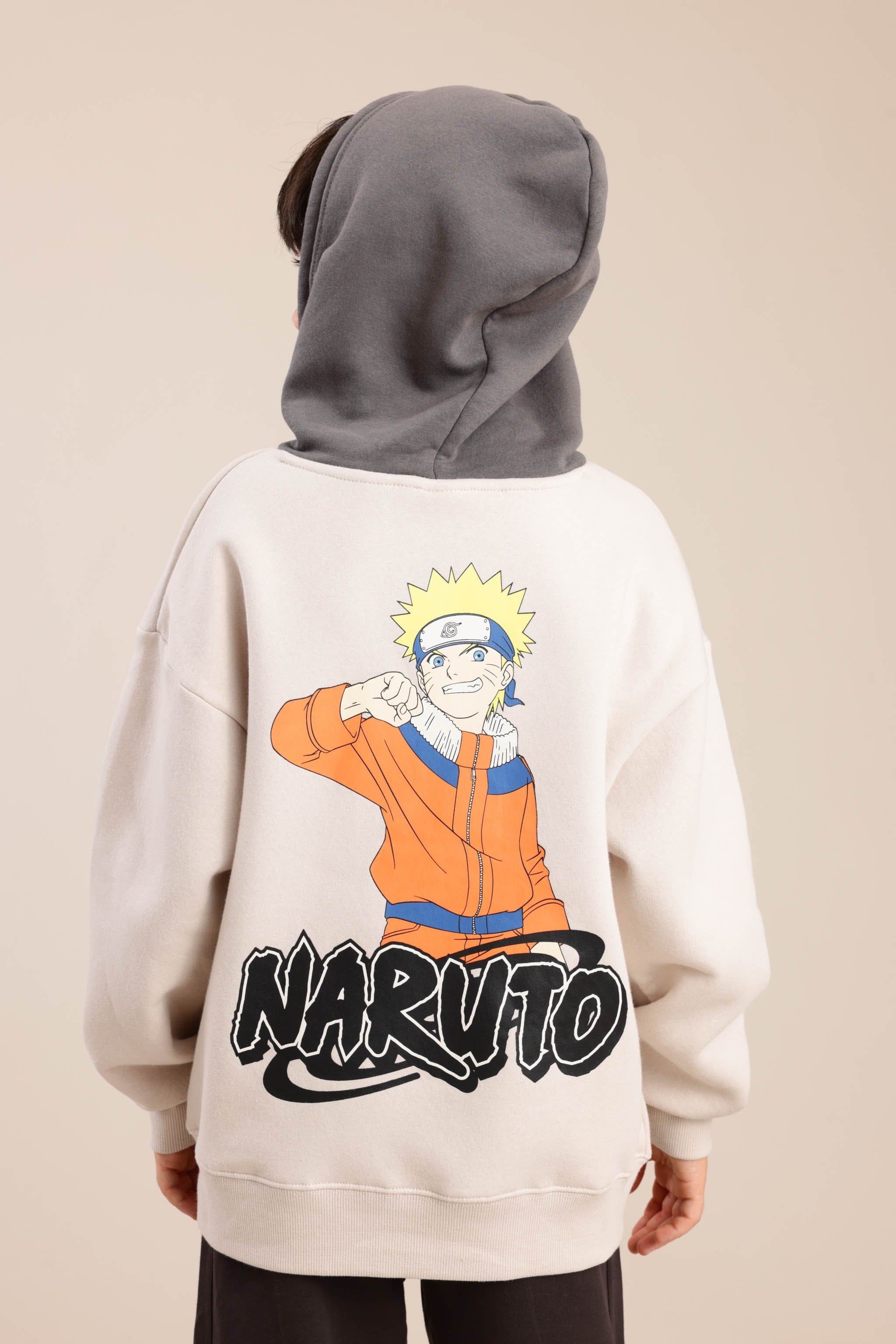 FOX בנים פוטרים פוטר קפוצ'ון ממותג נארוטו פוטר קפוצ'ון ממותג נארוטו