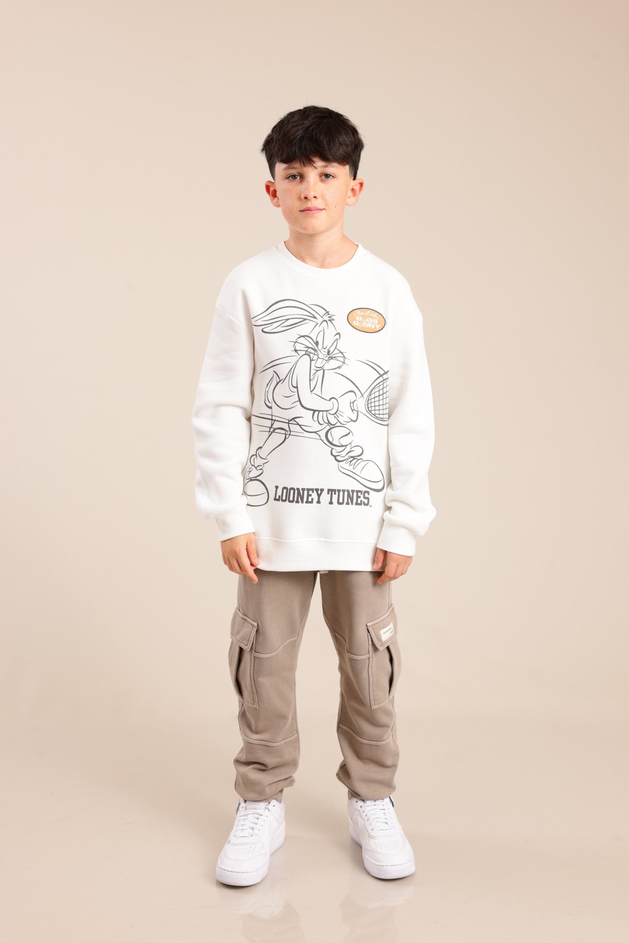 FOX בנים פוטרים פוטר ממותג לוני טונס פוטר ממותג לוני טונס