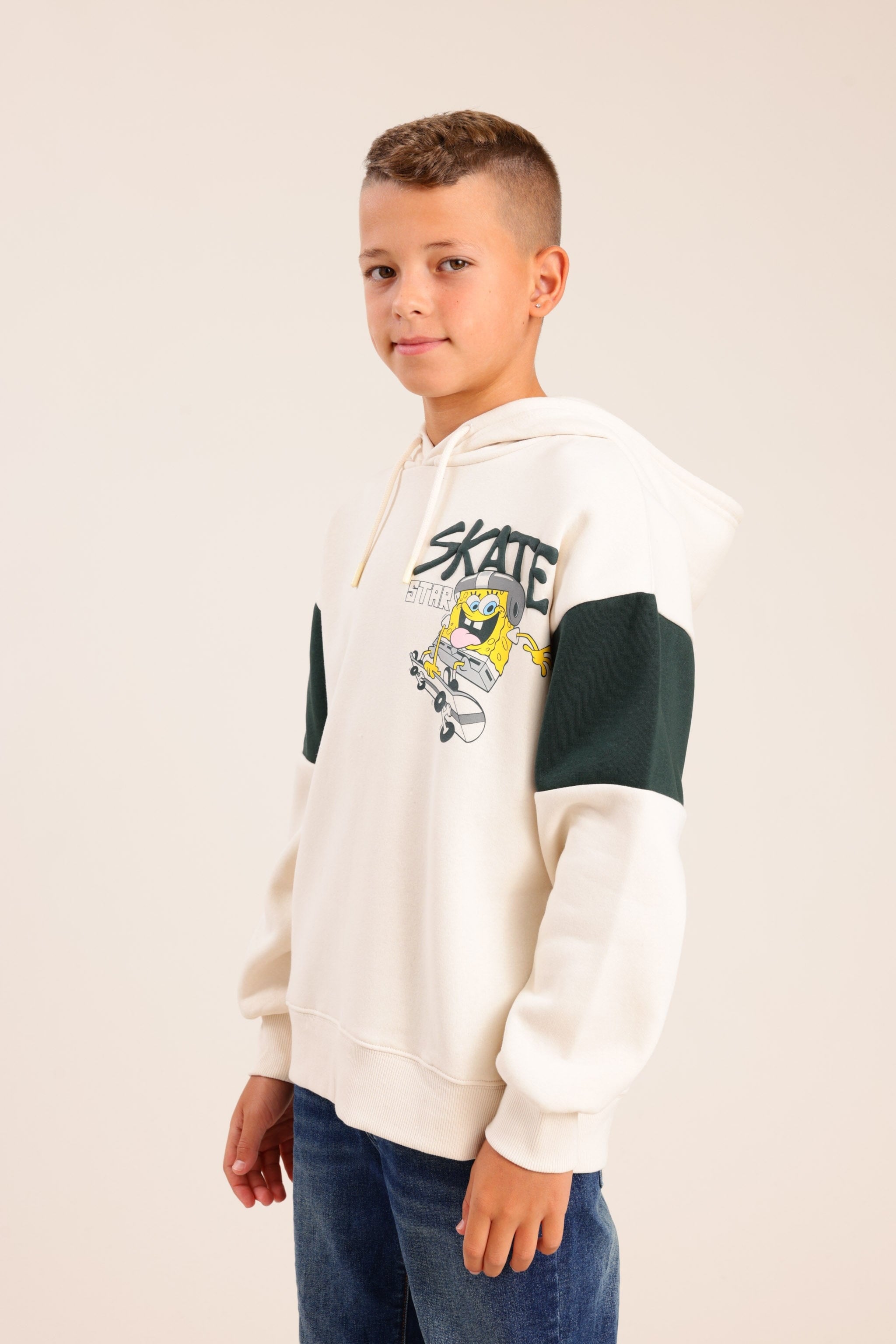 FOX בנים פוטרים פוטר ממותג בובספוג פוטר ממותג בובספוג