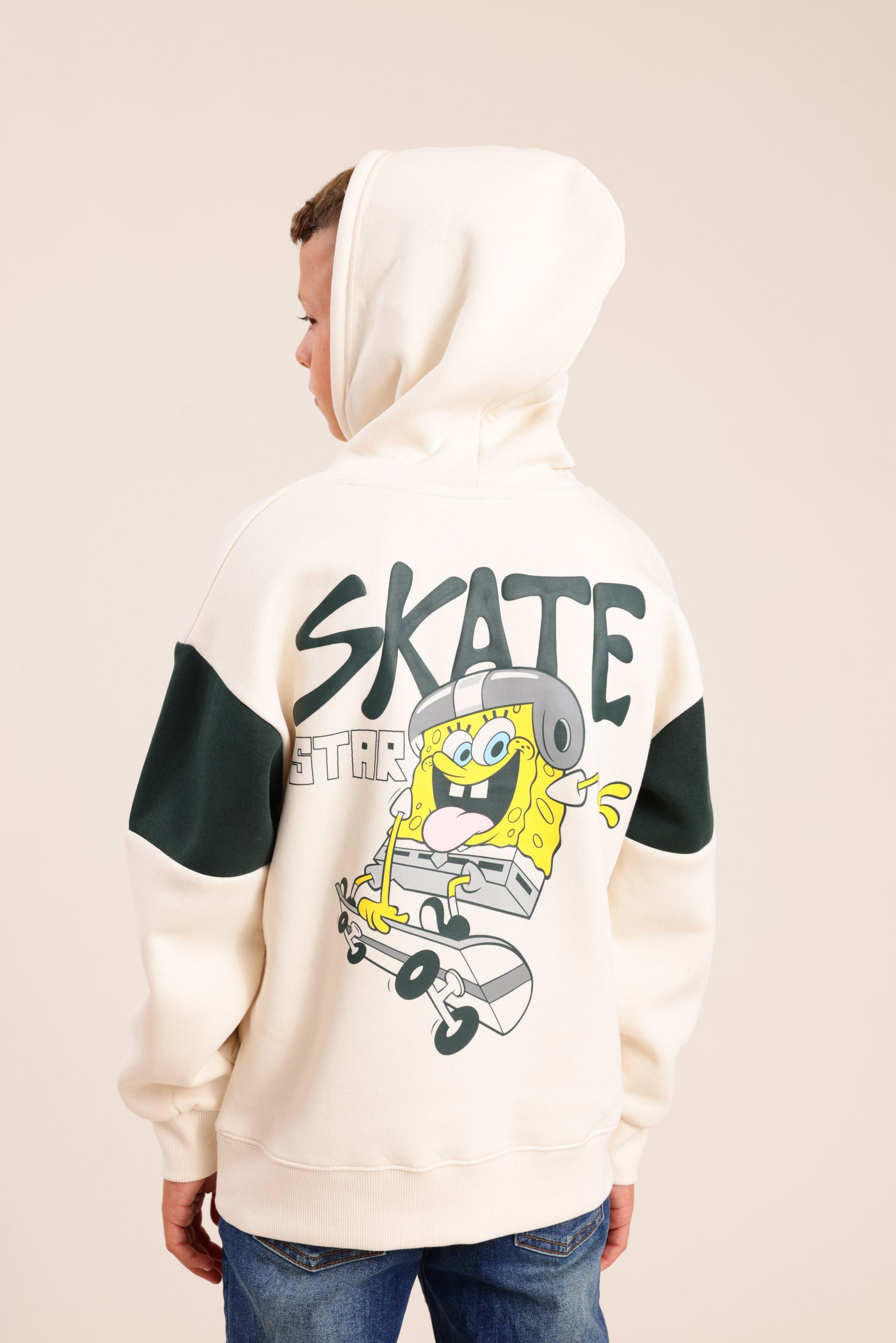 FOX בנים פוטרים פוטר ממותג בובספוג פוטר ממותג בובספוג