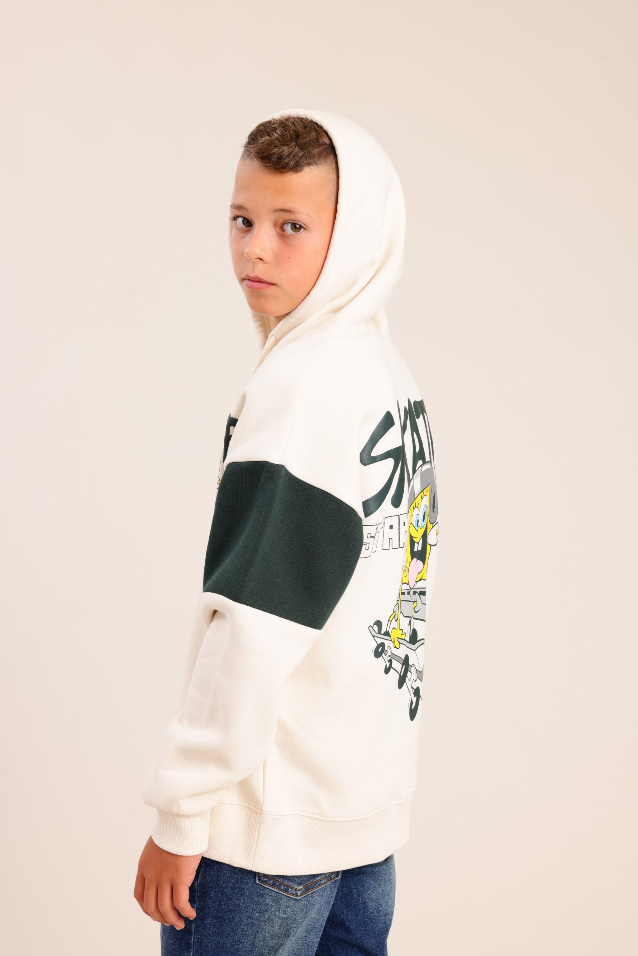 FOX בנים פוטרים פוטר ממותג בובספוג פוטר ממותג בובספוג