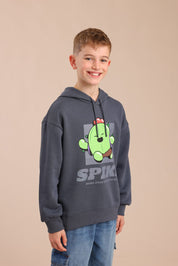 FOX בנים פוטרים פוטר קפוצ'ון ממותג בראול סטארס פוטר קפוצ'ון ממותג בראול סטארס