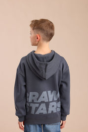 FOX בנים פוטרים פוטר קפוצ'ון ממותג בראול סטארס פוטר קפוצ'ון ממותג בראול סטארס