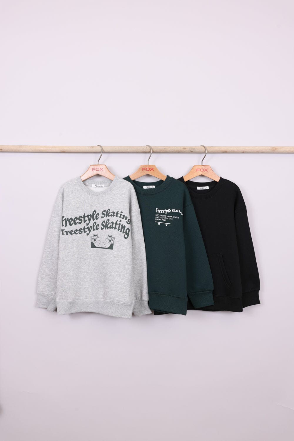 FOX בנים פוטרים מארז 3 פוטרים מארז 3 פוטרים