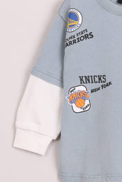 FOX תינוקות בנים פוטרים פוטר ממותג NBA פוטר ממותג NBA