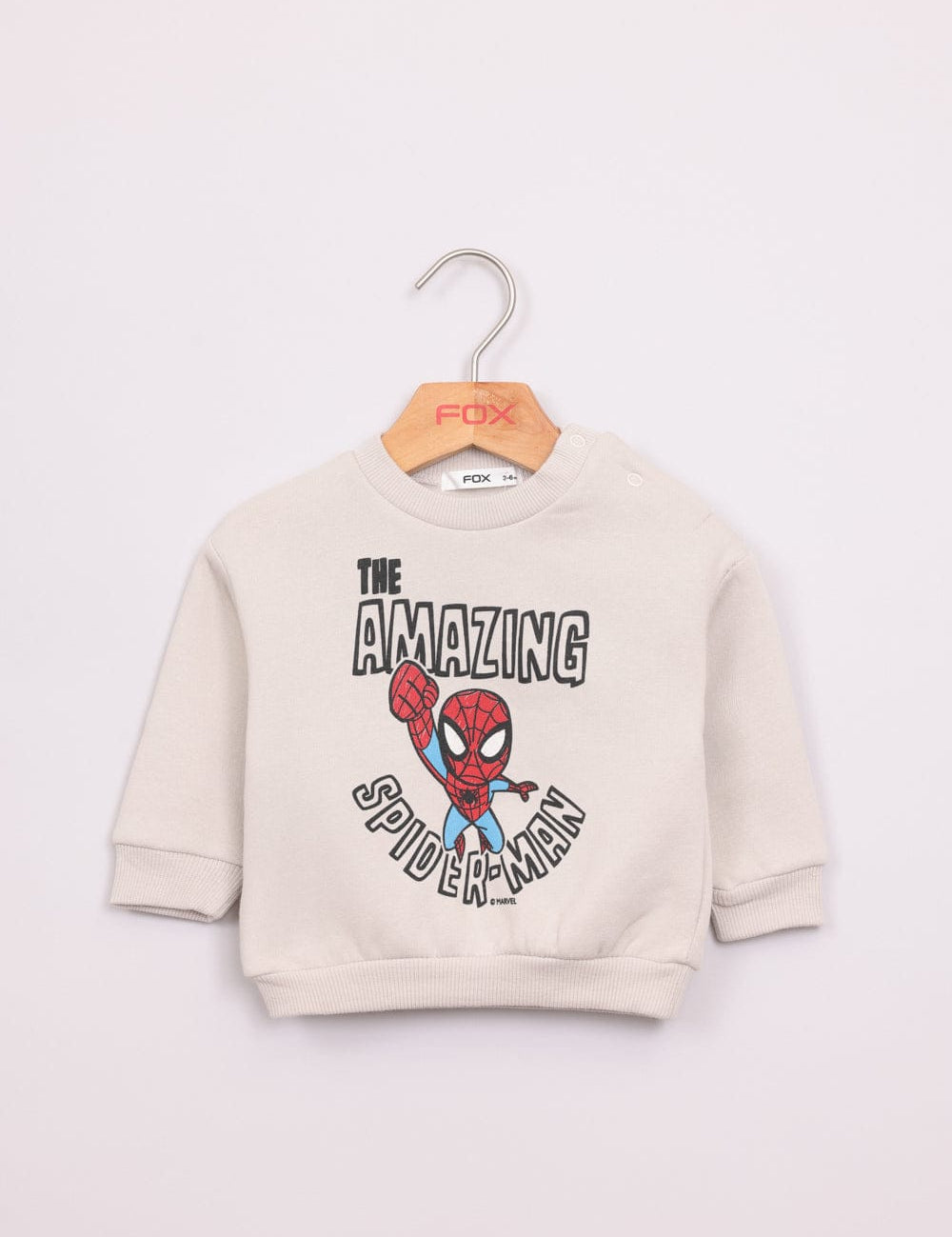 FOX תינוקות בנים פוטרים פוטר ממותג ספיידרמן פוטר ממותג ספיידרמן