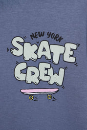 FOX תינוקות בנים פוטרים פוטר עם הדפס וצווארון עגול פוטר עם הדפס וצווארון עגול