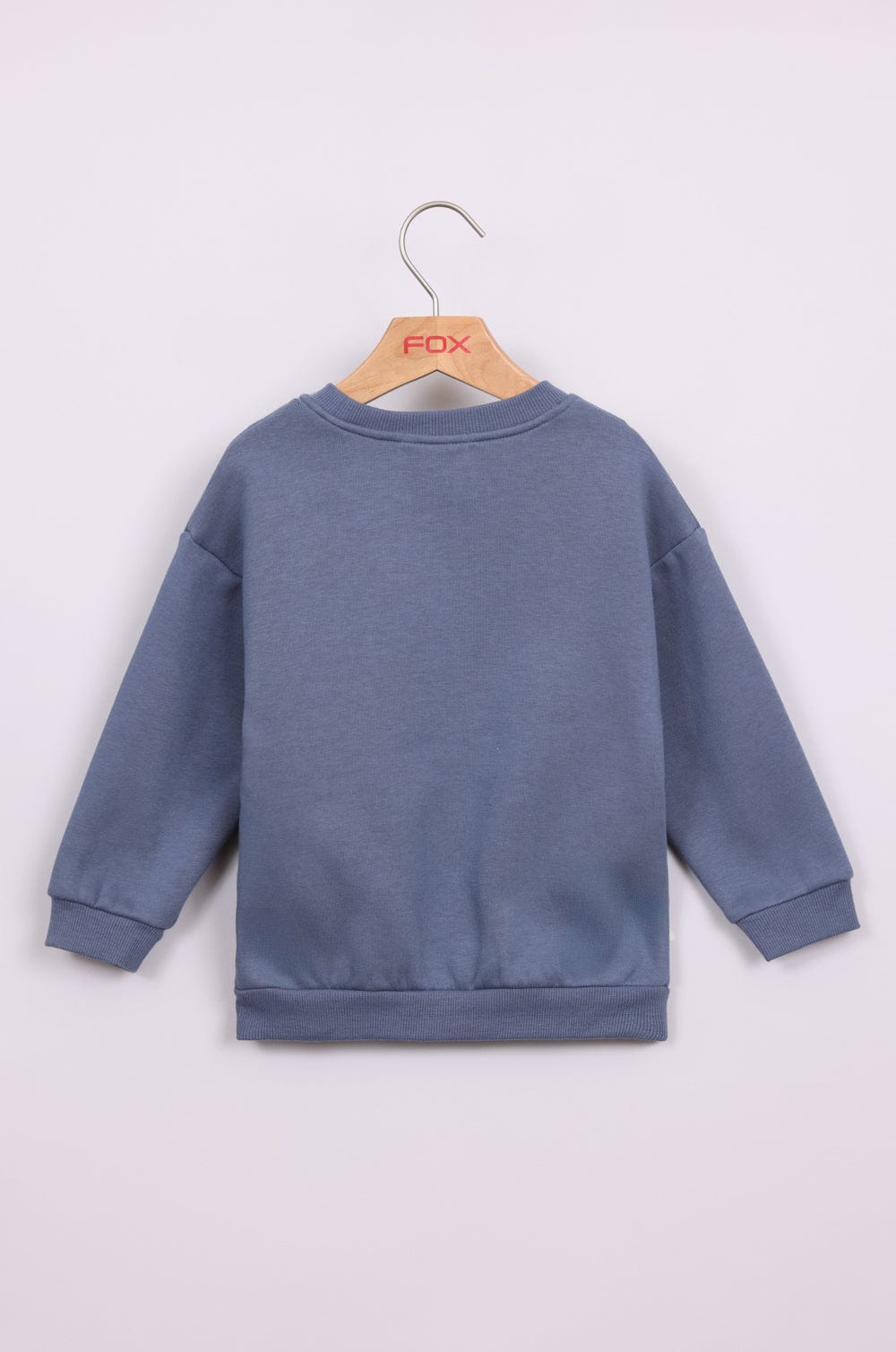 FOX תינוקות בנים פוטרים פוטר עם הדפס וצווארון עגול פוטר עם הדפס וצווארון עגול