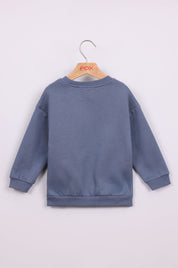 FOX תינוקות בנים פוטרים פוטר עם הדפס וצווארון עגול פוטר עם הדפס וצווארון עגול