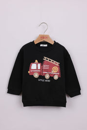 FOX תינוקות בנים פוטרים פוטר עם הדפס פוטר עם הדפס