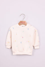 FOX תינוקות בנות פוטרים פוטר עם הדפס פוטר עם הדפס