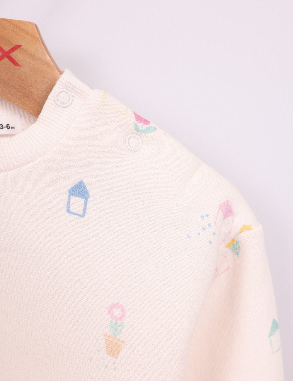 FOX תינוקות בנות פוטרים פוטר עם הדפס פוטר עם הדפס