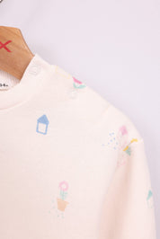 FOX תינוקות בנות פוטרים פוטר עם הדפס פוטר עם הדפס