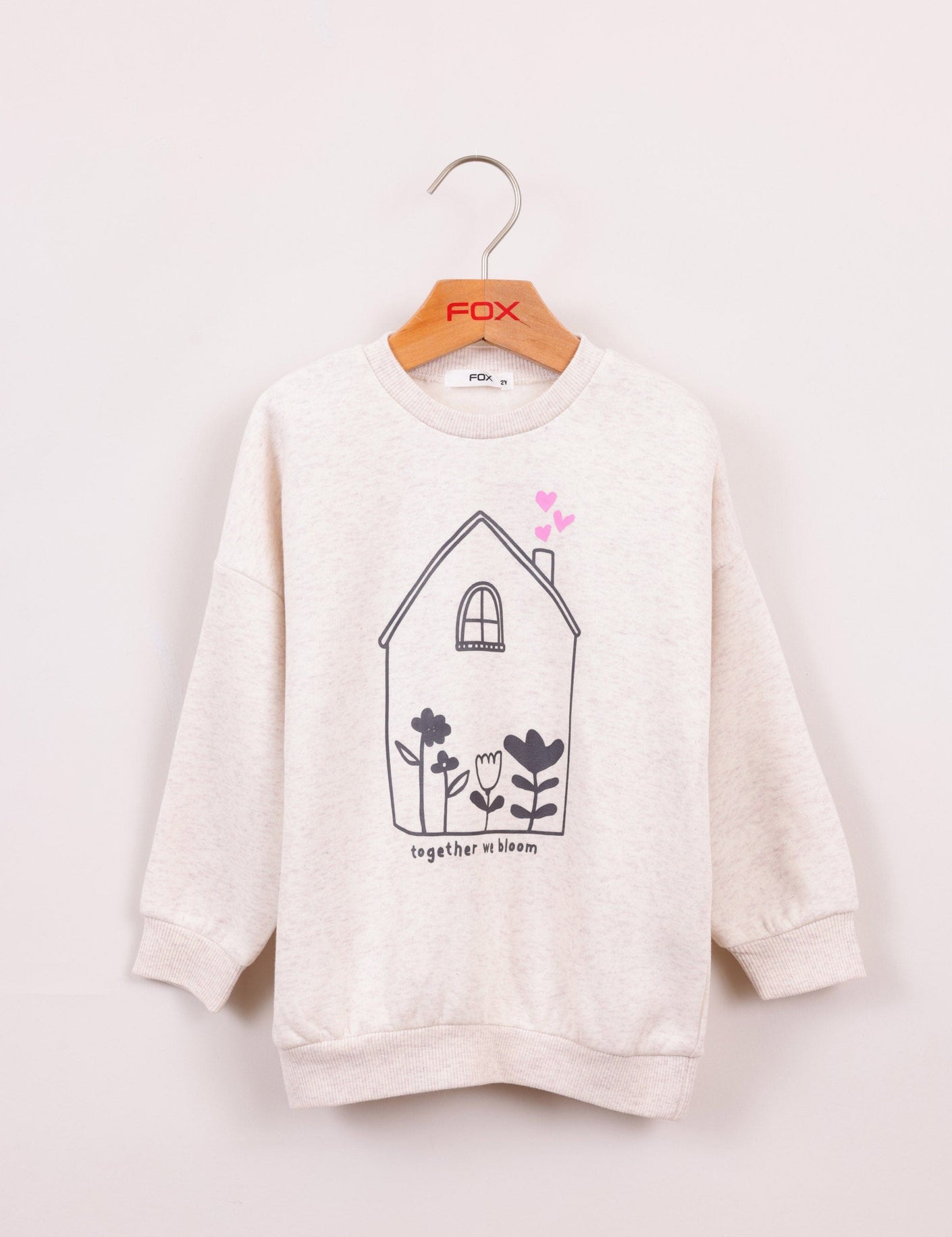 FOX תינוקות בנות פוטרים פוטר עם הדפס פוטר עם הדפס