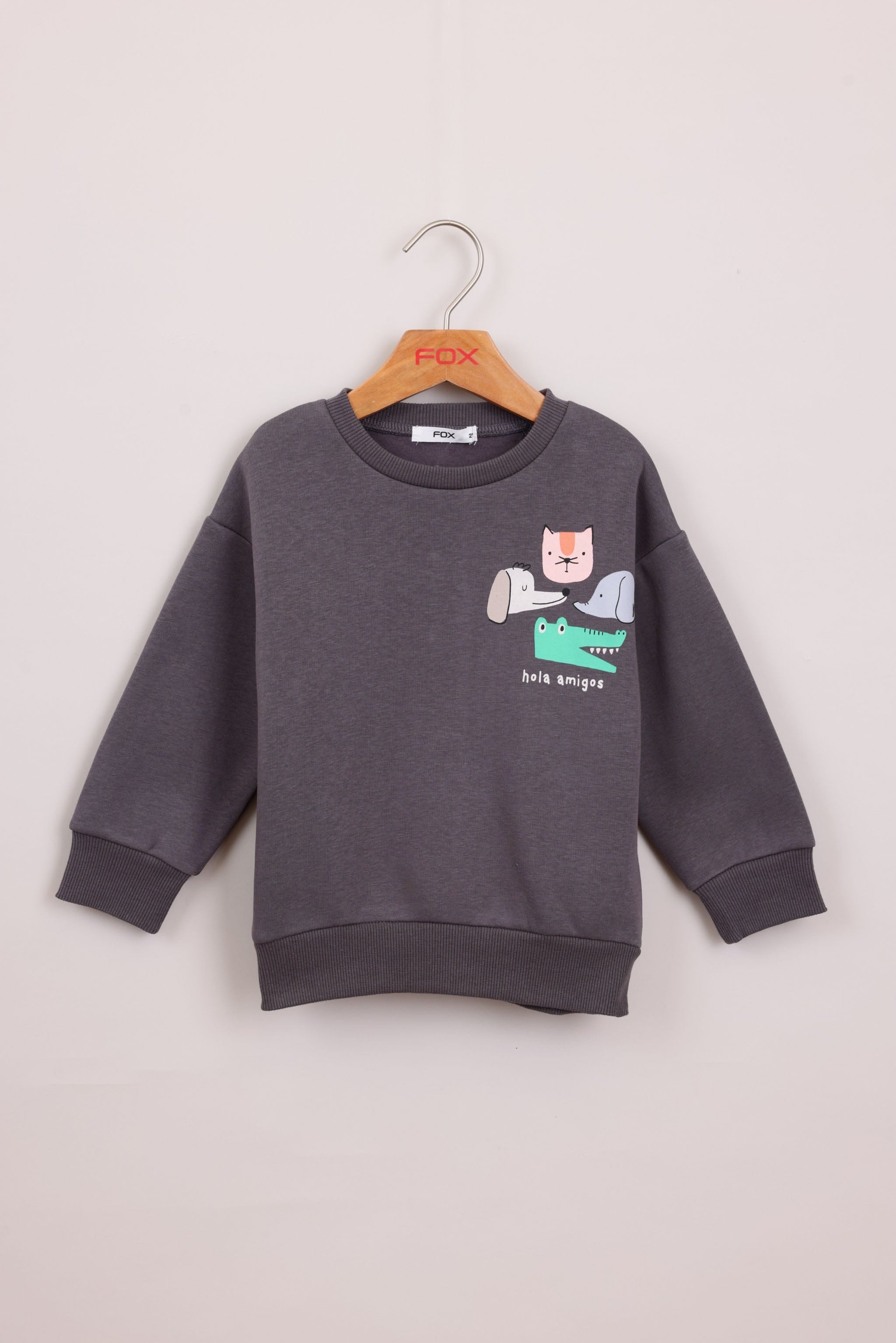 FOX תינוקות בנים פוטרים פוטר עם הדפס פוטר עם הדפס