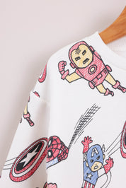 FOX תינוקות בנים פוטרים פוטר ממותג מארוול פוטר ממותג מארוול