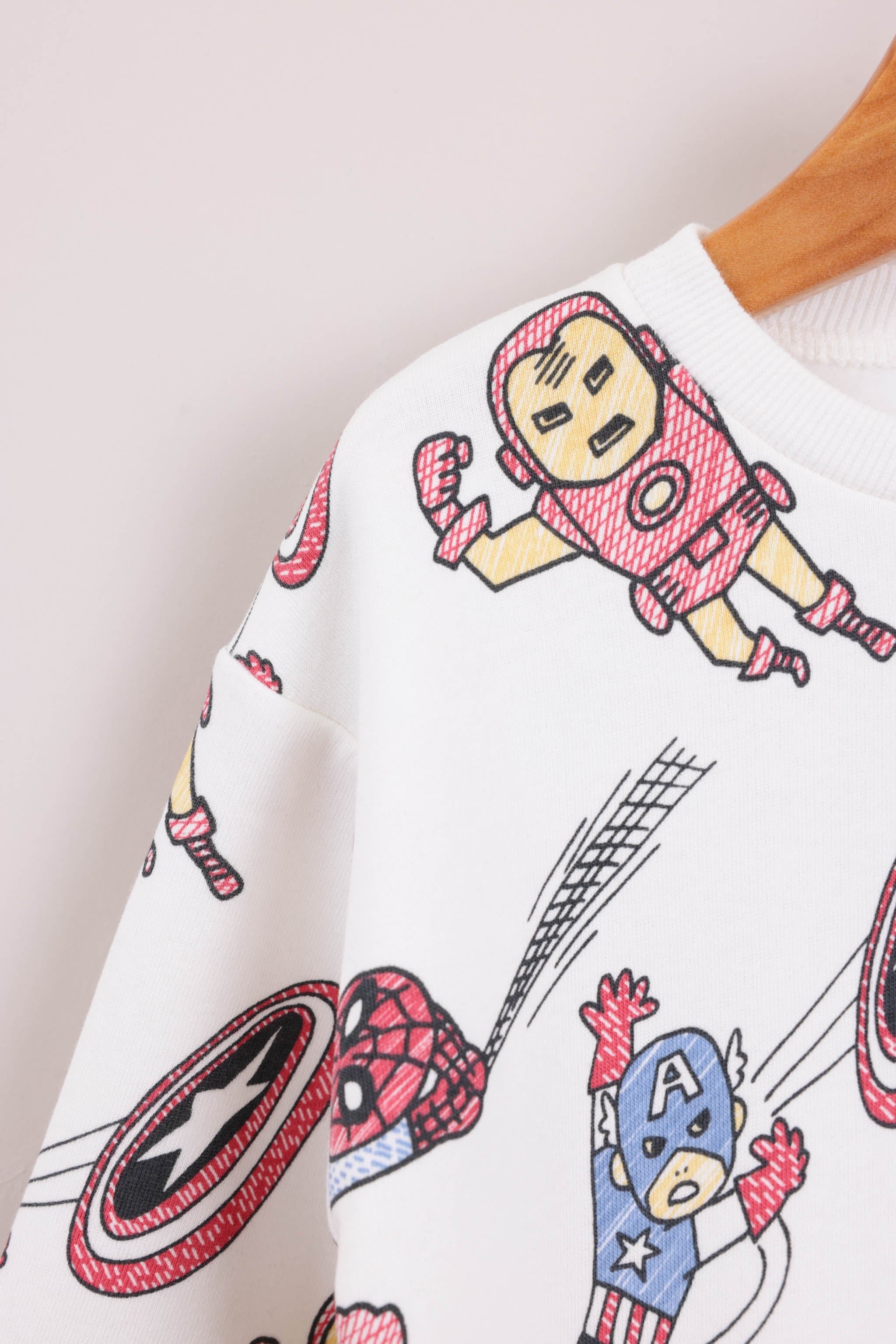 FOX תינוקות בנים פוטרים פוטר ממותג מארוול פוטר ממותג מארוול