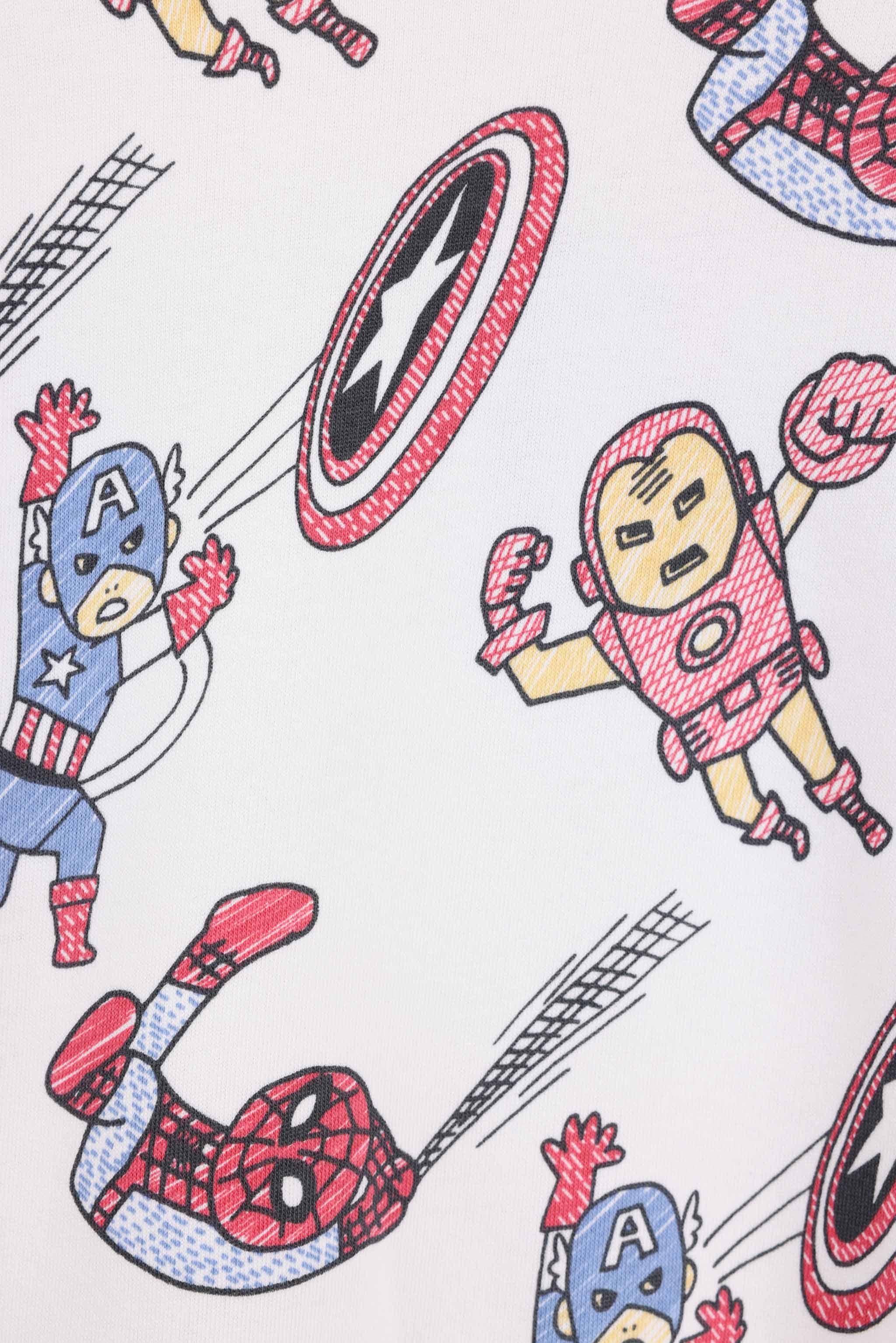 FOX תינוקות בנים פוטרים פוטר ממותג מארוול פוטר ממותג מארוול