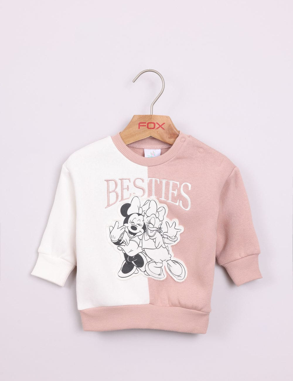 FOX תינוקות בנות פוטרים פוטר ממותג מיני מאוס&דונלד דאק פוטר ממותג מיני מאוס&דונלד דאק