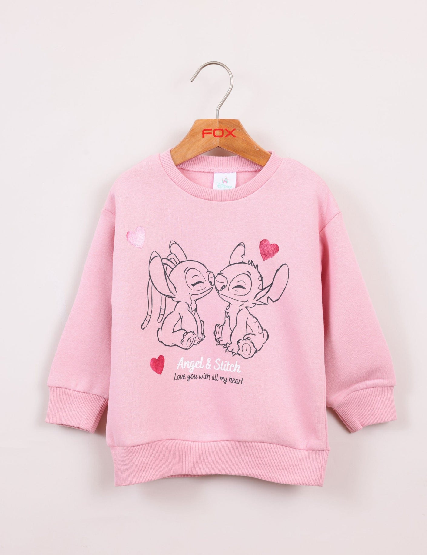 FOX תינוקות בנות פוטרים פוטר ממותג סטיץ' פוטר ממותג סטיץ'