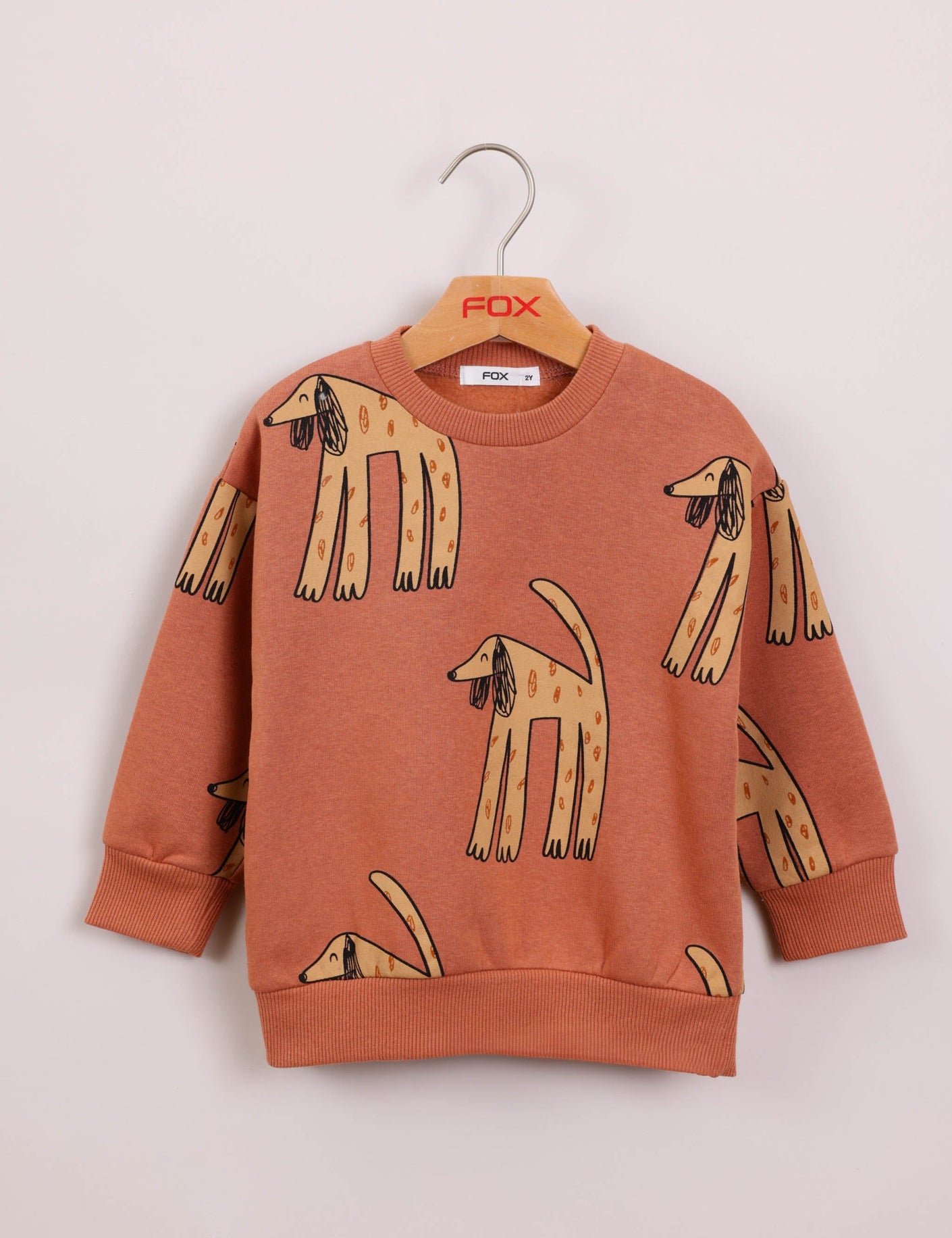 FOX תינוקות בנים פוטרים פוטר עם הדפס פוטר עם הדפס